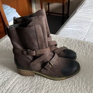 Ralph Lauren denim and supply boots